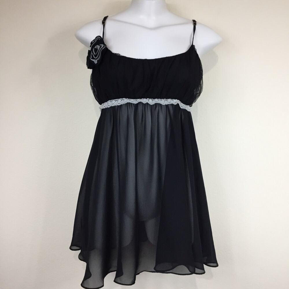 Flora Nikrooz | Rosette Babydoll Nightie | Sz M